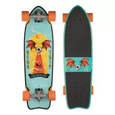 Skate Longboard Fish 500 Cor Preto