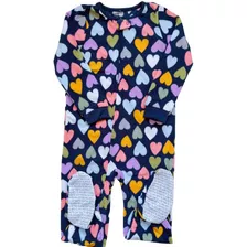 Macacão Fleece Carters Pijama Menina Inverno 2t 3t 4t 5t