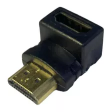 Conector Adaptador Plug Entrada Hdmi 90º Graus Curva