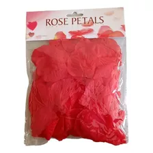 100 Pétalos De Rosa Artificial Amor San Valentín Rojo