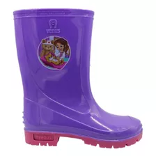 Botas De Lluvia, Agua, Impermeables, Jebe Para Niña