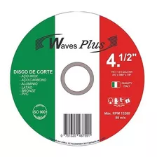 Disco Corte Inox Waves Kit Com 10 Peças Atacado