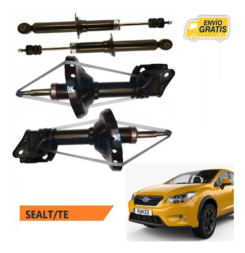 Kit 4 Amortiguadores Delanteros-traseros Subaru Xv 2013-2014 Foto 5