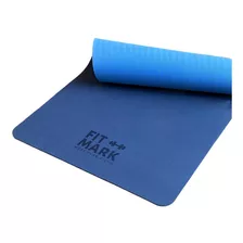 Mat Yoga Ecológico Tpe Duo 6 Mm Antideslizante / Fitmark®