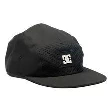 Bone Dc Five Panel Cord Preto/cinza Escuro