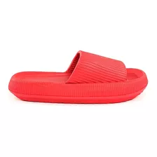 Chinelo Sandália Ortopédica Fly Feet Nuvem Cor Vermelho