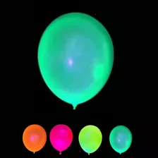 Globos Latex Fluo Verde 9 Pulgadas X 50 Neon Decoracion