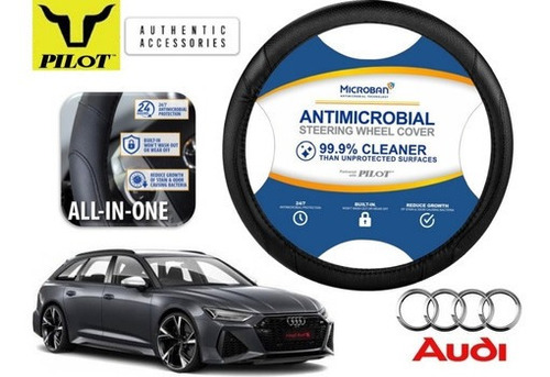 Funda Cubrevolante Negro Antimicrobial Audi Rs6 2.9l 20 A 22 Foto 4