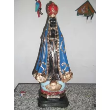 Imagem Nossa Senhora Aparecida 60cm Grande Fino Acabamento