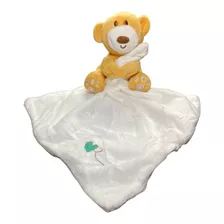 Naninha Do Bebê Urso Abraçando Cobertor Branco Ultrasoft