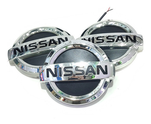 Apto Para Luz Led Con Logotipo De Nissan 4d, Color Blanco, 1 Foto 10