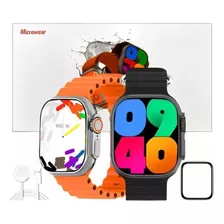 Relógio Smartwatch W69 Ultra 49mm + Película De Brinde