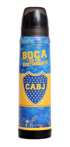 Termo Lumilagro Luminox De Acero Inoxidable 1l Boca Juniors