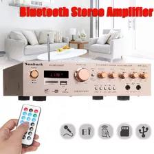 220v 5ch Bluetooth Hifi Estéreo Av Amplificador Sonido Rodea