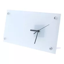 Reloj De Vidrio Para Sublimar (30x16cm)