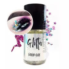 Pegamento Liquido De Glitter Gibre Ojos Labios Rostro Glitta