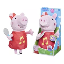 Peppa Pig Boneca De Pelucia Musical - F2187 - Hasbro 