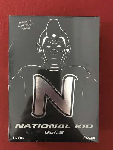 Dvd - Box National Kid - Vol. 2 - 3 Dvds - Novo