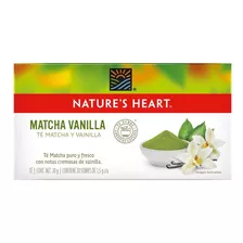 Té Nature's Heart Matcha Vainilla Nature's Heart 20 Sobres