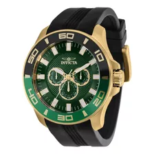 Reloj Invicta Hombres Pro Diver 35743 Verde/negro Silicona