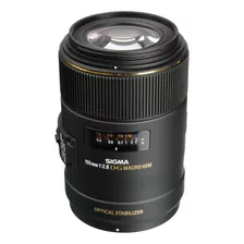 Lente Sigma 105mm F/2.8 Ex Dg Os Hsm Macro Para Nikon