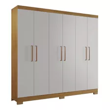 Guarda-roupa Com 6 Portas E 3 Gavetas Nt5190 Notável Móveis