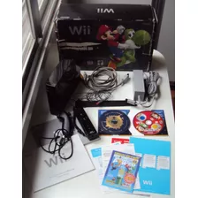 Console Nintendo Wii Black Na Caixa - Bloqueado Funcionando