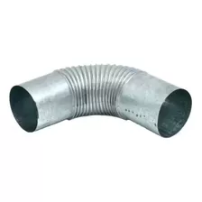 Curva Para Chaminé Fogão A Lenha 115mm Galvanizado