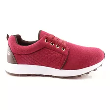 Tênis Feminino Academia Caminhada Coca Sapatore Bordo