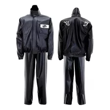 Capa Roupa De Chuva Moto Alba Europa Pvc 100% Impermeável 