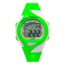 Reloj Pulsera Digital Deportivo Impermeable Pequeño Verde