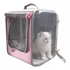 Mochila Transportadora Extra Grande Mascotas Perros Gatos