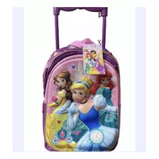 Mochila Disney Frozen Con Ruedas Y Cartuchera