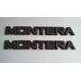 Emblema Eci - Multi V6 2600 Laterales Mitsubish Montero  Mitsubishi Montero