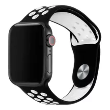 Pulseira Com Furos Compatível Com Apple Watch E Iwo