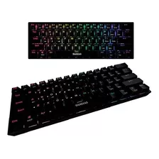 Teclado Gamdias Mecanico Gamer Hermes E3 Rgb Pto Switch Blue