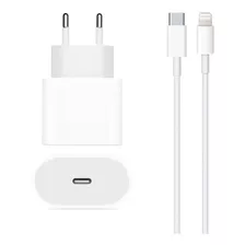 Carregador Turbo Usb-c Para iPhone 7 8 Xr 11 12 13 14 