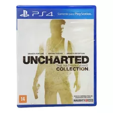 Uncharted Collection Ps4 Lacrado 