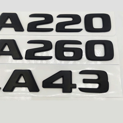 3d Abs Letter Badge 4matic Logo Sticker Para Mercedes- Benz Foto 4