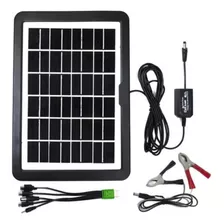 Panel Solar Portátil 15w Para Baterías Y Dispositivos 12v