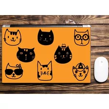 Vinilo Sticker Decorativo Para Notebook Cat Lover 