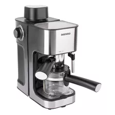 Cafetera Daewoo Des-485 Máquina Para Espresso O Capuchino Color Plateado