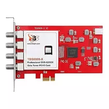 Tarjeta Tv Satélite Pci Express Tbs6909x - 8 Sintonizadores