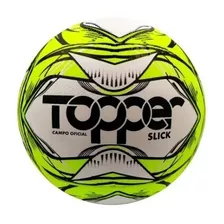 Bola Futebol Society/campo/futsal Topper Slick + Bomba De Ar