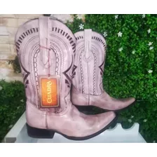 Bota Vaquera Marca Cuadra 100% N Y Original Para Caballero