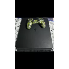 Ps4 Slim Mando Camuflado 4 Juegos