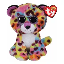 Pelucia Beanie Boos Ty Giselle Leopardo Presente Lindo