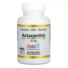 California Gold | Astaxanthin | 12mg | 120 Softgels