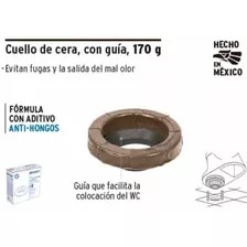 Cuello De Cera Con Guía Junta Pruel Para Taza De Baño Sella