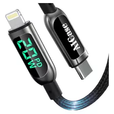 Cable Aicase Usb C A L Lightning, Carga Y Sincronización De